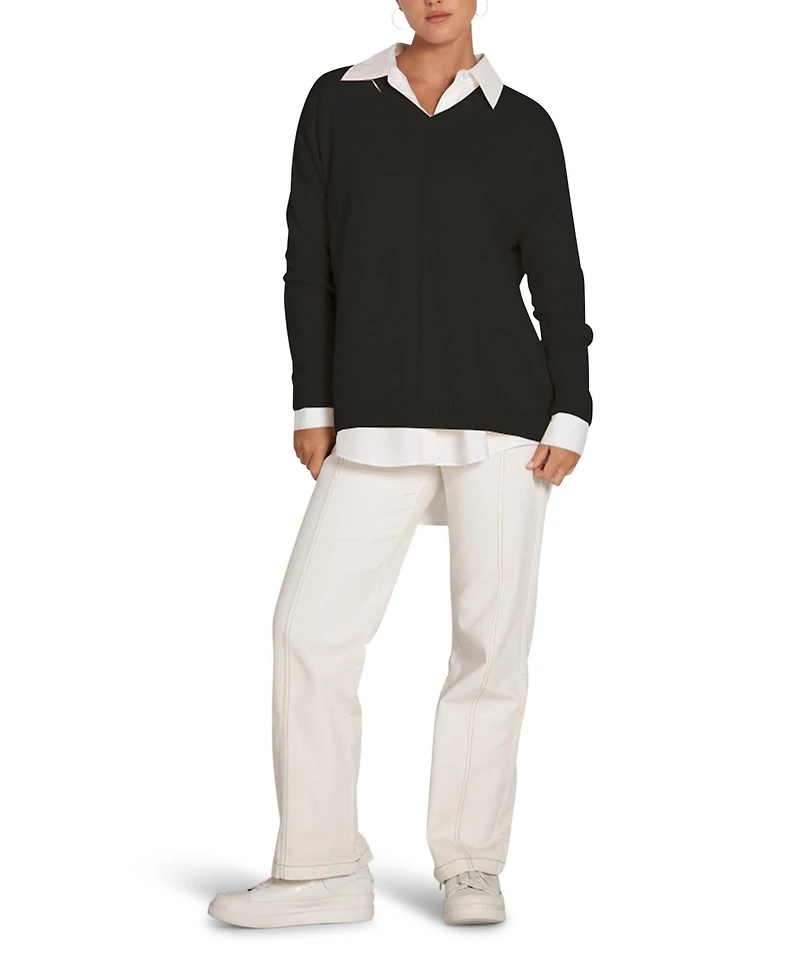 Belle & Bloom Women's Wonder Of You Cashmere Blend Oversized Jumper
