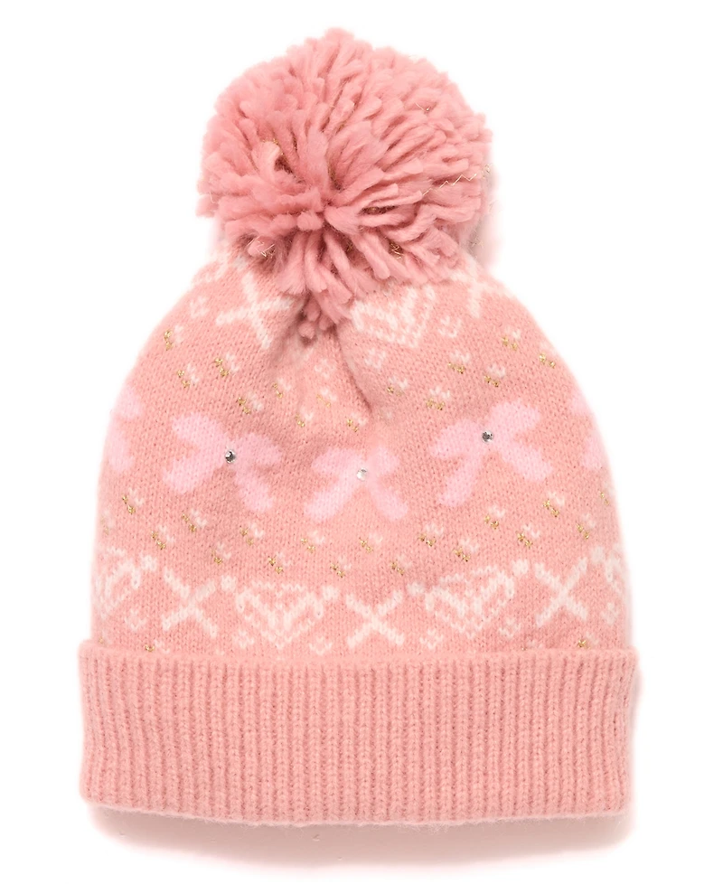 InMocean Big Girls 3-Piece Hat, Gloves, and Scarf Set