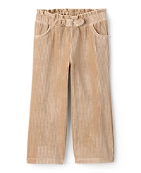 Carter's Toddler Girls Crewneck Top and Corduroy Wide Leg Pant, 2-Piece Set
