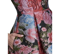 Eliza J Women's Strapless Midi Dress