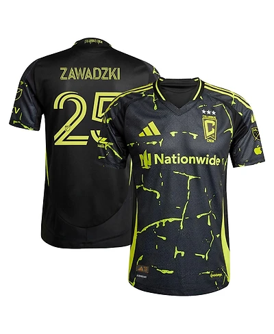 Adidas Men's Sean Zawadzki Black Columbus Crew 2025 The Goosebumps Kit Authentic Player Jersey