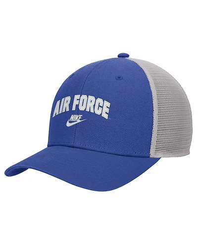Nike Men's Royal Air Force Falcons Vintage Arch Rise Performance Trucker Adjustable Hat