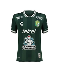 Charly Big Boys and Girls Green Club Leon 2025/26 Home Authentic Jersey
