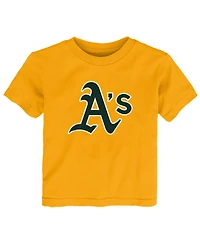 Outerstuff Toddler Gold Athletics Primary Logo T-Shirt