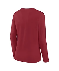 Fanatics Women's Cardinal Arizona Cardinals Cheerleader Long Sleeve T-Shirt