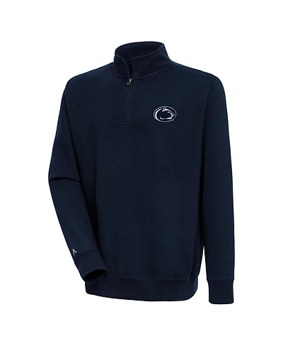 Antigua Men's Navy Penn State Nittany Lions Victory Quarter-Zip Pullover Sweatshirt