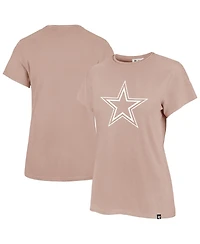 '47 Brand Women's Light Pink Dallas Cowboys Premier Frankie T-Shirt