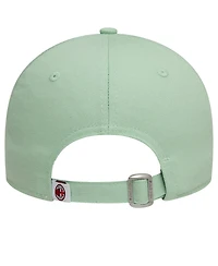 New Era Women's Light Green Ac Milan Script 9FORTY Adjustable Hat