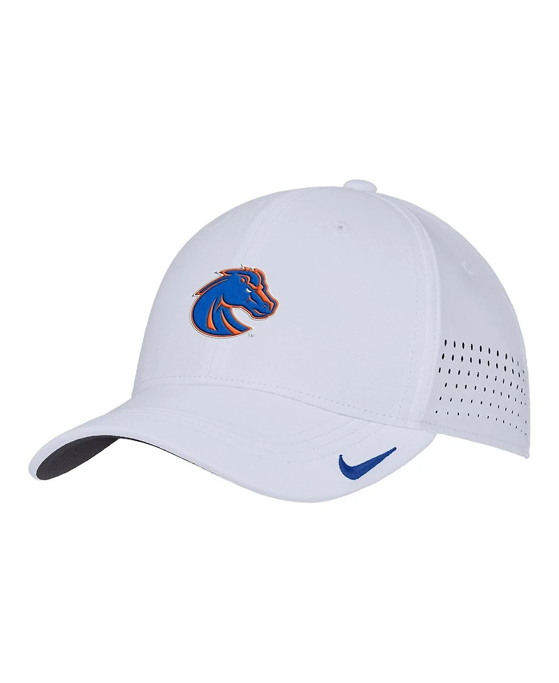 Nike Men's White Boise State Broncos 2025 On-Field Performance Flex Hat