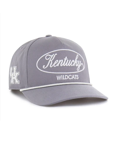 '47 Brand Men's Gray Kentucky Wildcats Contemporary Basics Foundational Rope Hitch Adjustable Hat
