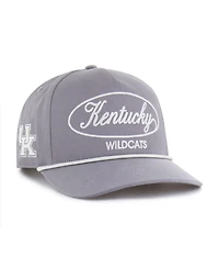 '47 Brand Men's Gray Kentucky Wildcats Contemporary Basics Foundational Rope Hitch Adjustable Hat