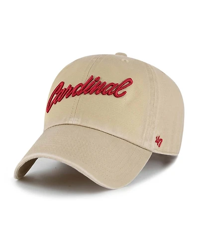 '47 Brand Men's Khaki Stanford Cardinal Clean Up Adjustable Hat