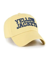 '47 Brand Men's Light Gold Georgia Tech Yellow Jackets Clean Up Adjustable Hat