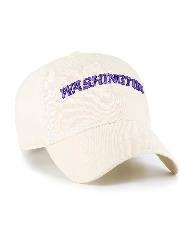 '47 Brand Men's Sand Washington Huskies Clean Up Adjustable Hat