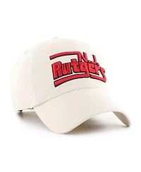 '47 Brand Men's Sand Rutgers Scarlet Knights Vault Clean Up Adjustable Hat