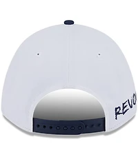 New Era Men's Navy/White New England Revolution 2025 Jersey Hook 9FORTY M-Crown Adjustable Hat