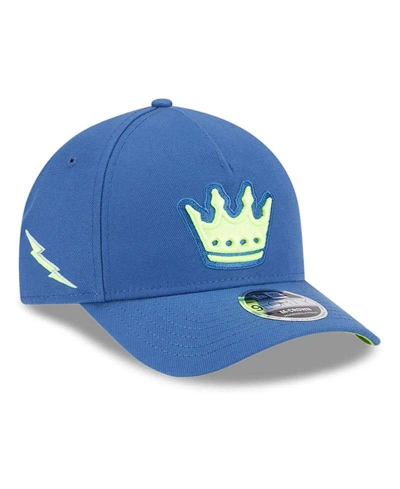 New Era Men's Blue Charlotte Fc 2025 Jersey Hook 9FORTY M-Crown Adjustable Hat