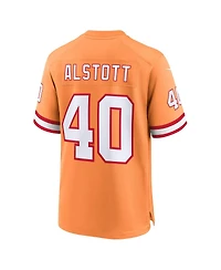 Nike Men's Mike Alstott Creamsicle Tampa Bay Buccaneers 50th Season Game Jersey