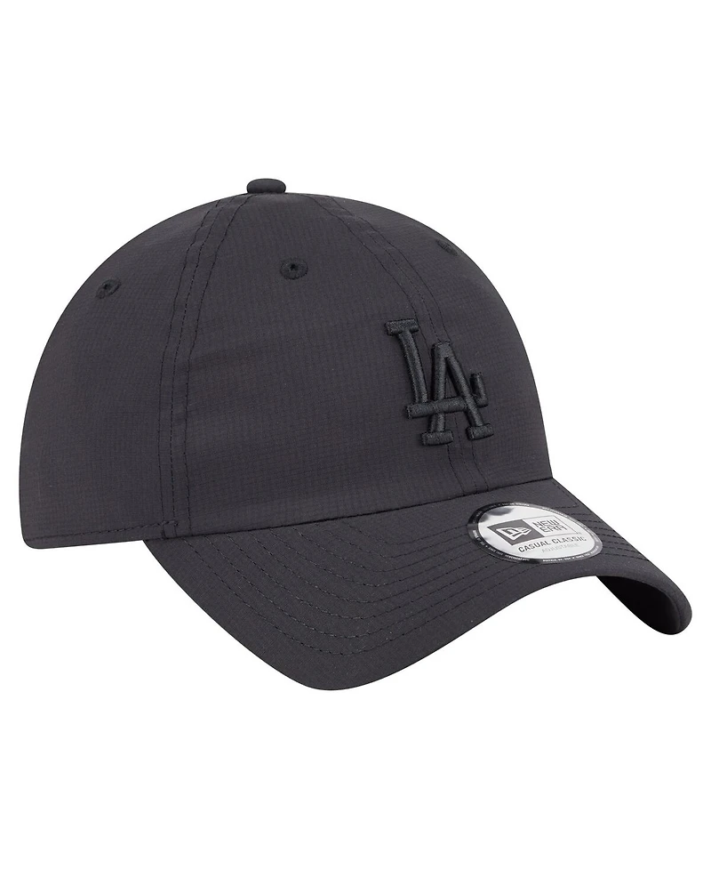 New Era Men's Black Los Angeles Dodgers Ripstop Casual Classic Adjustable Hat