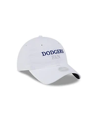 New Era Women's White Los Angeles Dodgers Team Fan 9TWENTY Adjustable Hat