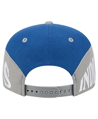 New Era Men's Royal/Gray Indianapolis Colts Split 9FIFTY Snapback Hat