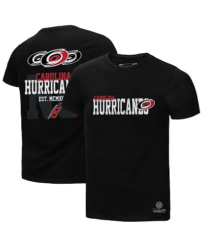 Mitchell & Ness Men's Black Carolina Hurricanes Home T-Shirt