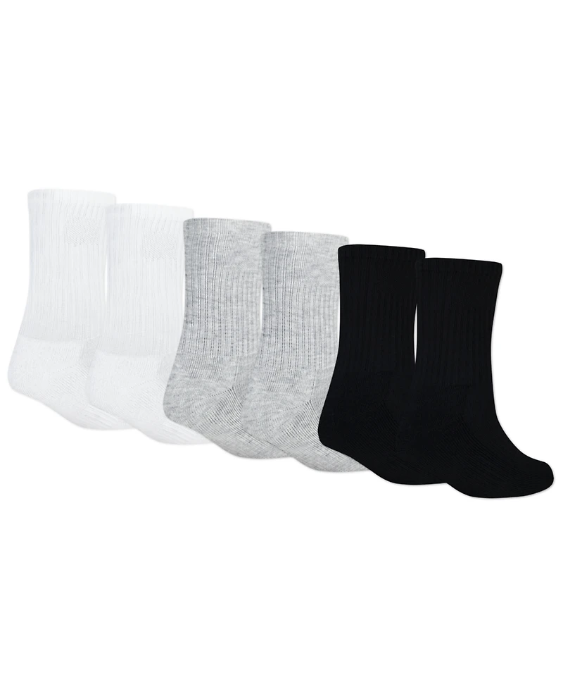 abercrombie kids 6-Pack Neutral Core Crew Socks