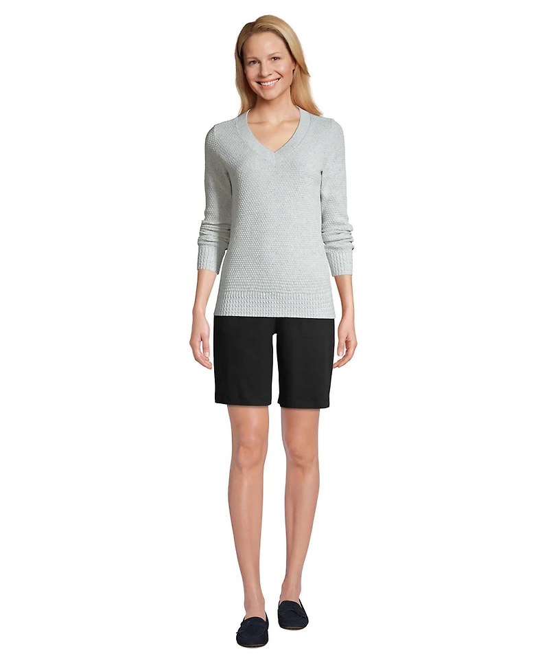 Lands' End Women's Sport Knit High Rise Shorts