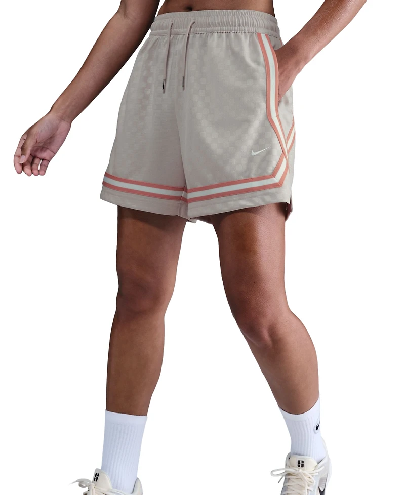 Nike Women's Crossover Printed Dri-fit Basketball Shorts