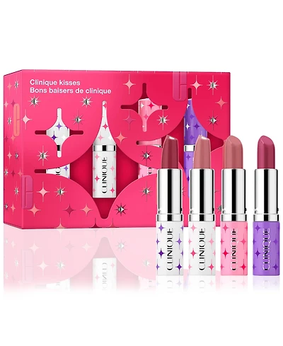 Clinique 4-Pc. Clinique Kisses: Hydrating Longwear Lipstick Gift Set
