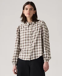 Levi's Women's Journey Western Point Collar Shirt