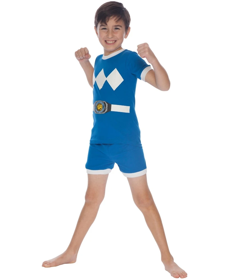 Power Rangers Kids Character Tight Fit Cotton 2-Piece Pajama Set