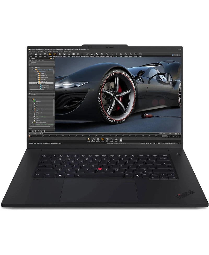 Lenovo ThinkPad P1 Gen 7 16" Uhd+ Oled Touchscreen Mobile Workstation, Intel Core Ultra 7-155H 1.4GHz, 32GB Ram, 1TB Ssd, Nvidia Rtx 2000 Ada 8GB