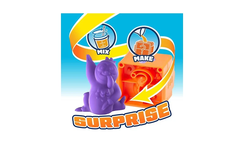 Elmer's Diy Slime & Squishy Toy Bundle: Squishies Minis Zoo Characters & Butter Slime Kit with Glow-in-the-Dark and Glitter Glue – Fun Arts & C