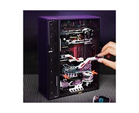 Robotime 3D Puzzles Building Toy Sets Marble Run Model Kits Adults Diy Powered Model Kit for Adults Kids, Multicolored, 11.22"9.45"4.25
