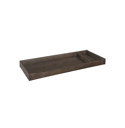 Westwood Design Taylor Farmhouse Wood Changer Topper in River Rock Brown