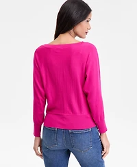I.n.c. International Concepts Women's Boat-Neck Sweater, Macy's Exclusive