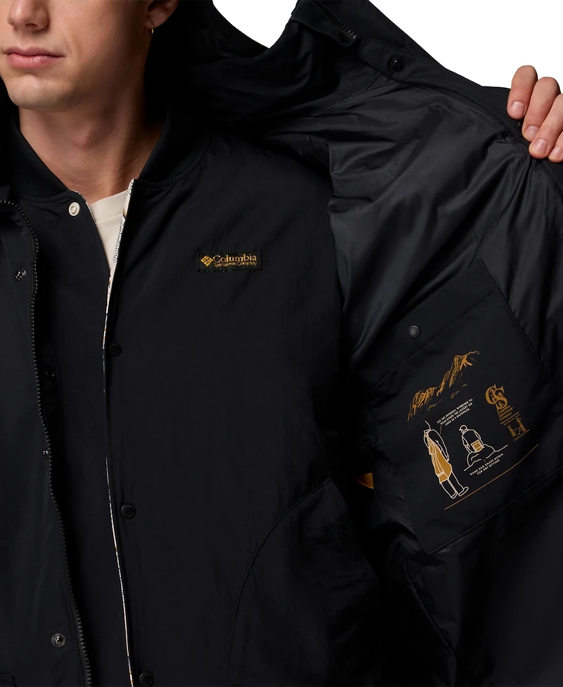 Columbia Men's High Cascades Interchange Reversible Bomber Jacket