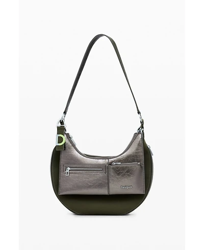 Desigual Women's Medium detachable two-tone bag