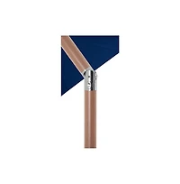 Meridian Furniture Fiji Navy Fabric Patio Umbrellas