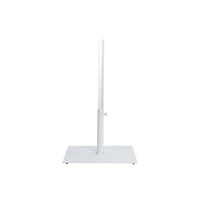 Meridian Furniture Amalfi Black With Cream Piping / Matte Black Metal Patio Umbrella with Base Sets