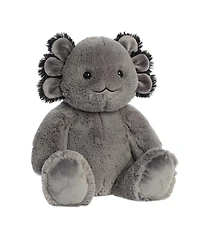 Aurora Medium Axolotl Cuddly Plush Toy Black 12"