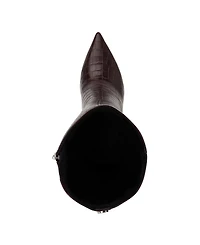 Guess Women's Gressa Wide Calf Tall Pointed Toe Stiletto Boots