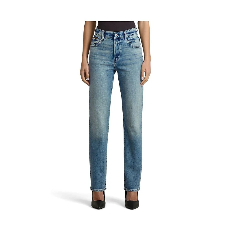 G-Star Women's Viktoria High Straight Jeans