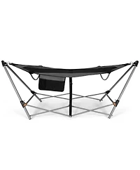 Akiudex Portable Folding Hammock with Hammock Stand