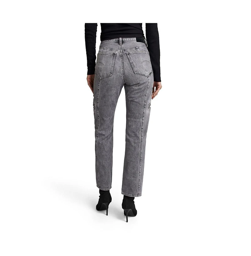 G-Star Women's Viktoria Utility High Straight Jeans