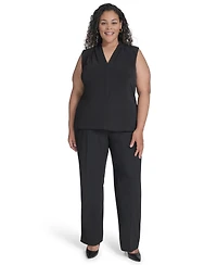 Calvin Klein Plus V-Neck Top