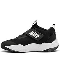 Nike Big Kids Team Hustle D 12 Fastening Strap Basketball Sneakers from Finish Line