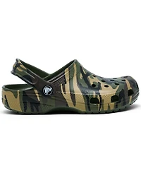 Crocs Little Kids Classic Camo Print Clogs from Finish Line