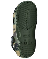 Crocs Little Kids Classic Camo Print Clogs from Finish Line